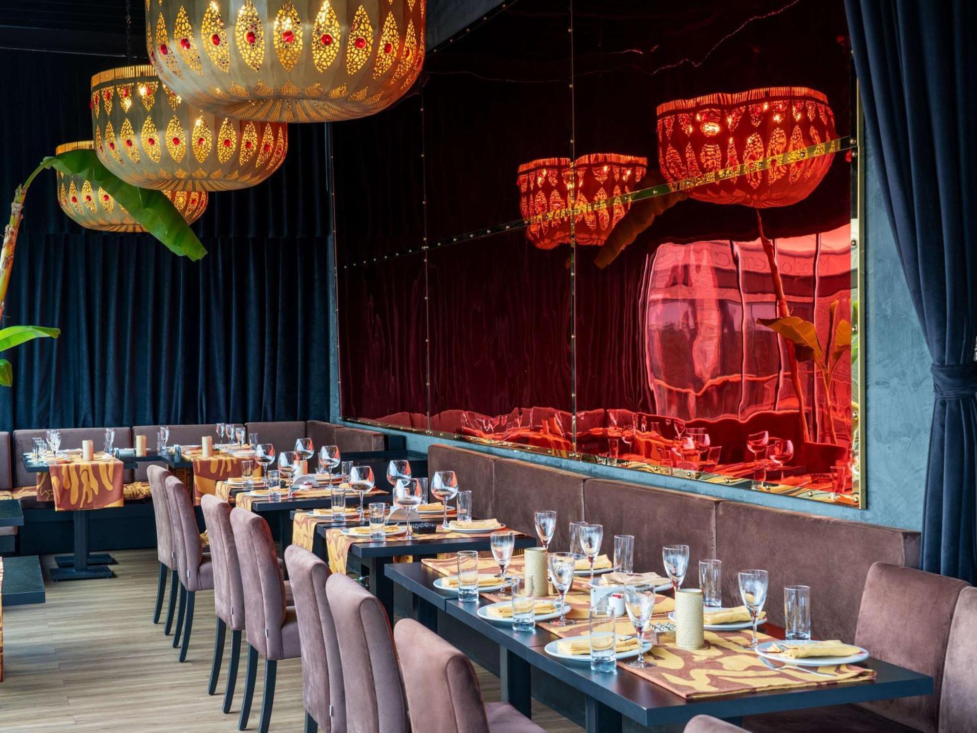 Sofitel Istanbul Taksim Hotel Exterior foto Restaurant interior